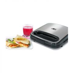 Anex AG-2045 Deluxe Sandwich Maker - 2 Years Brand Warranty - Black (3 Months 0% Percent Profit Product Available on 48 Months Installment) N.T